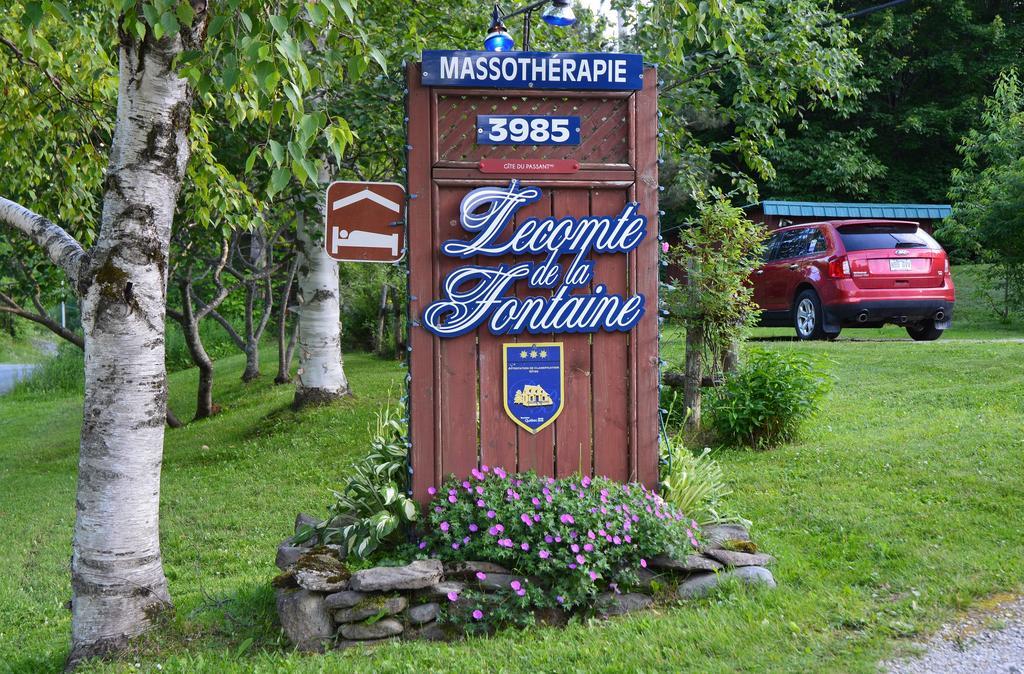 Lecomte De La Fontaine Villa North Hatley Exterior foto